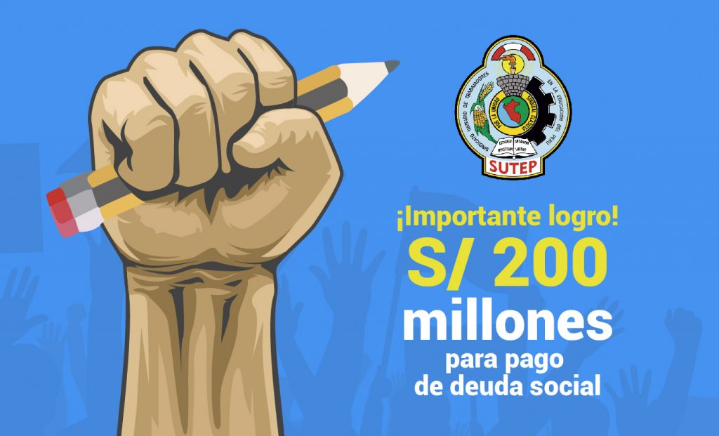 El Sutep logra presupuesto para el pago de la deuda social